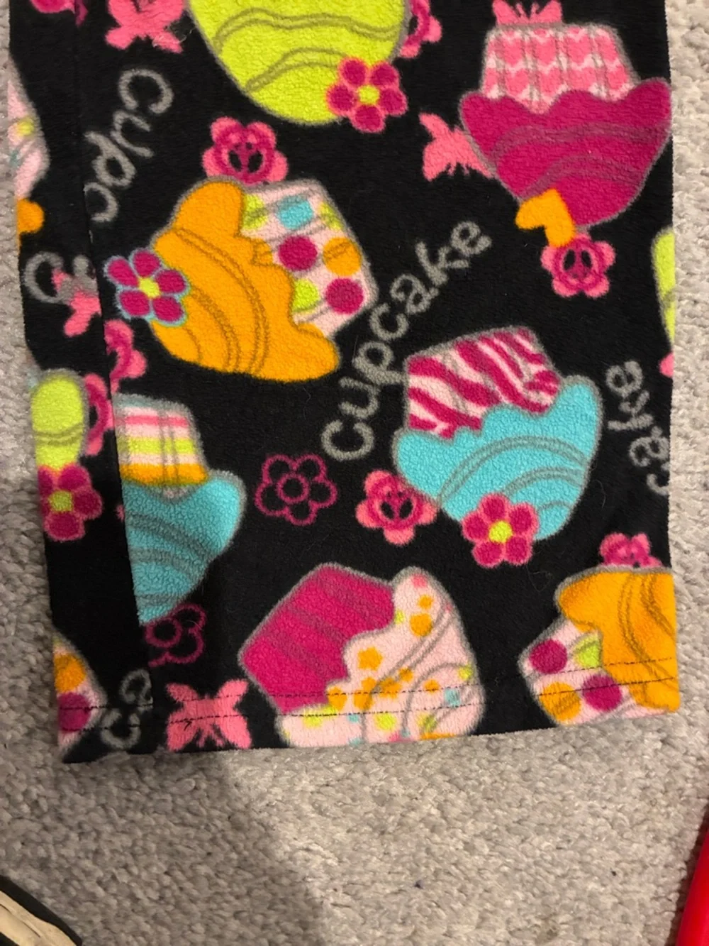 The Children’s Place Cupcake Print Fleece Pajama Pants